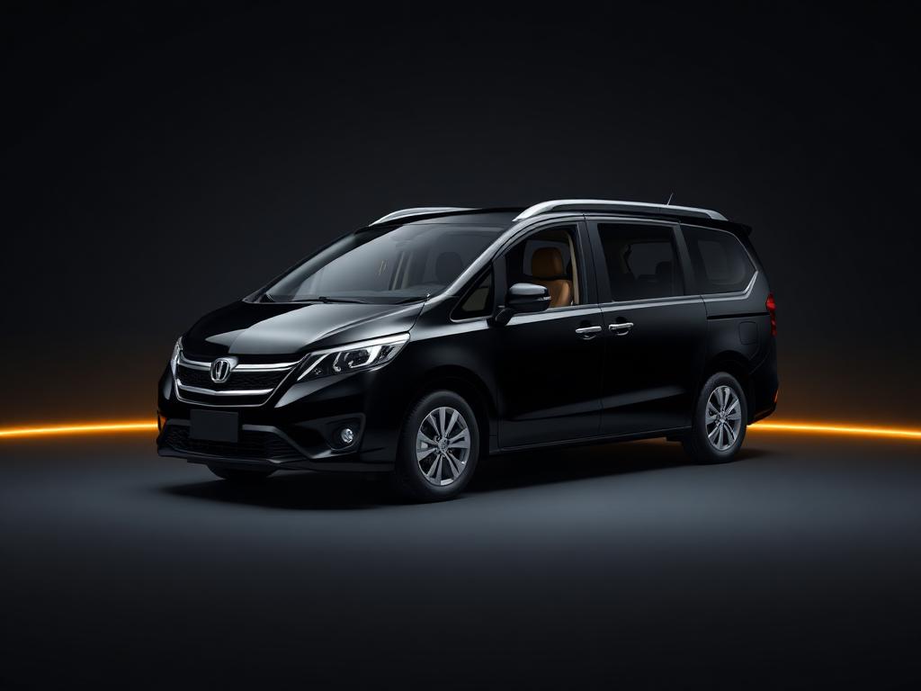 Minivan used for private airport transfers in Morocco